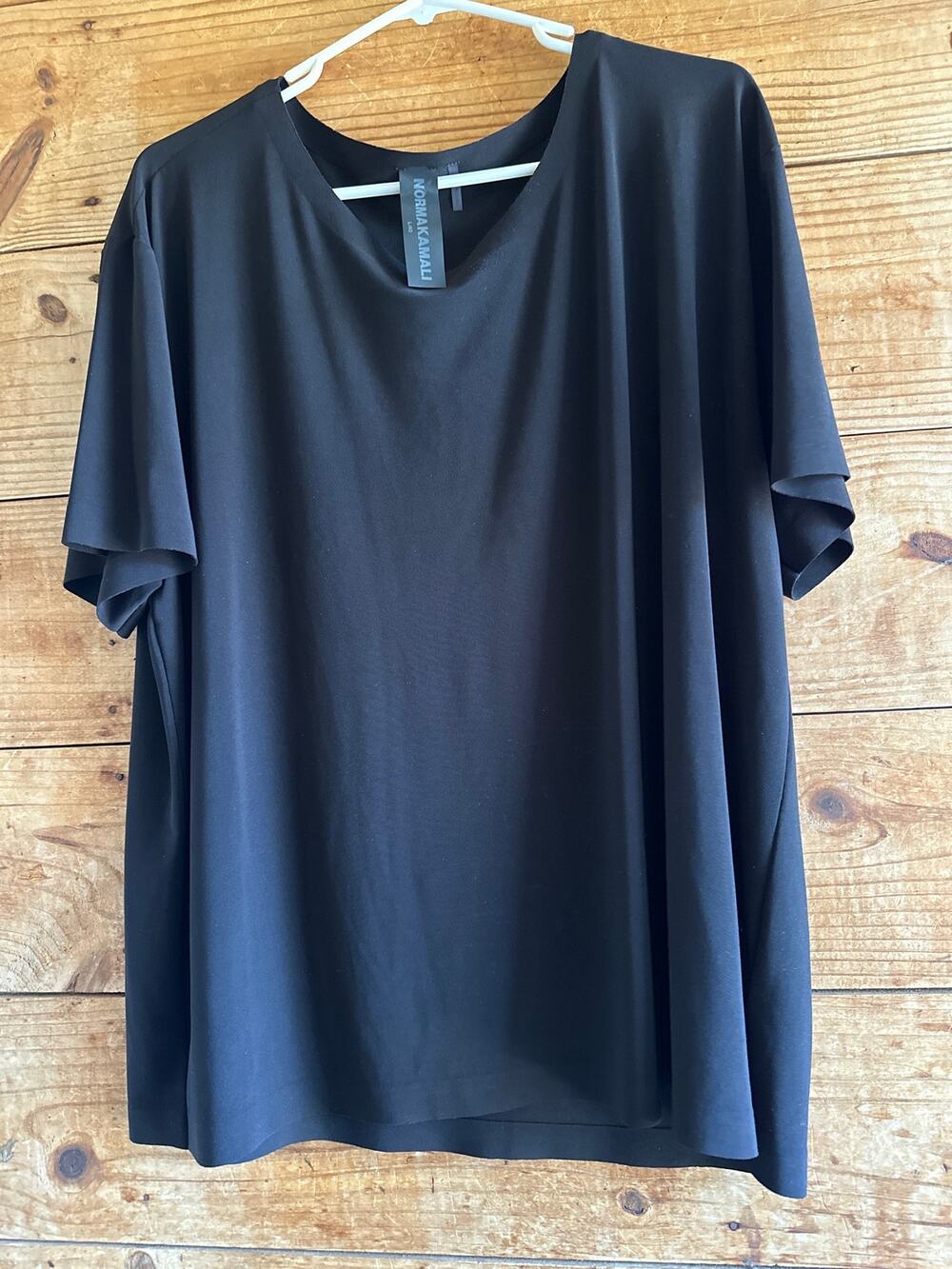 Norma Kamali Basic Black Top